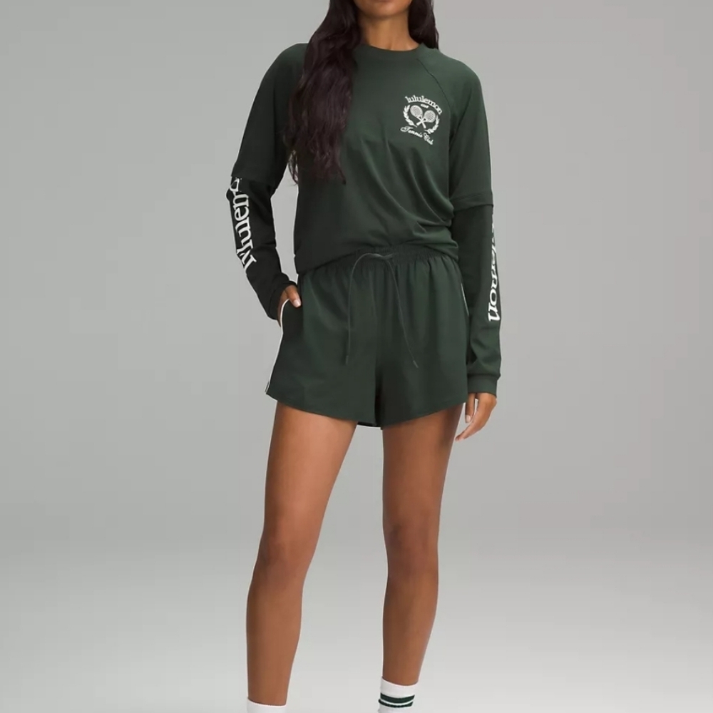 Dark Green Athletic Shorts